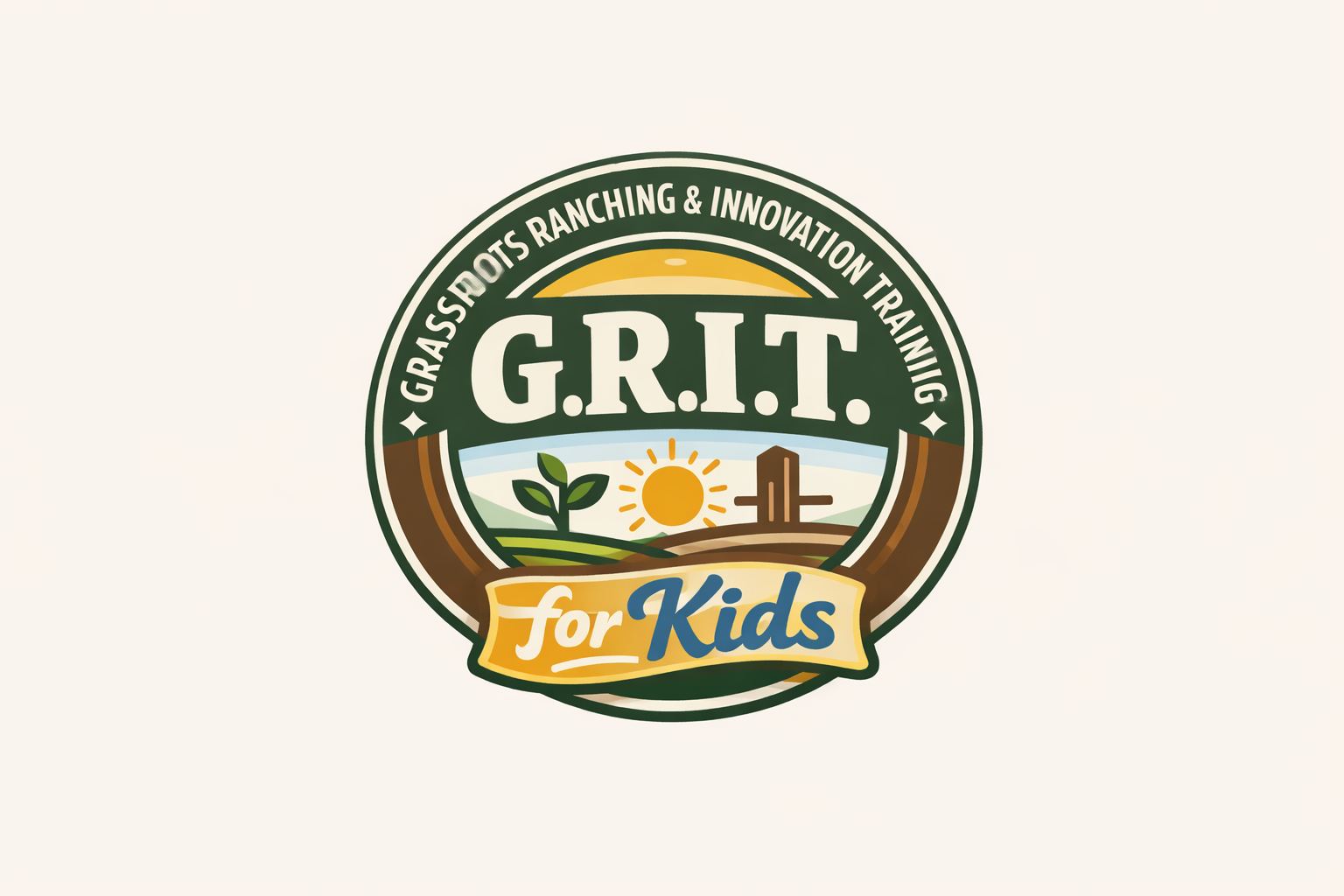 GRIT for Kids ranch artwork